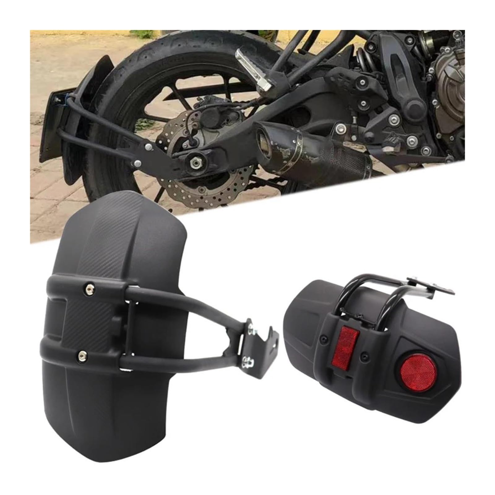 Amazon.co.jp: マッドガード ために MT03 用オートバイアクセサリー
